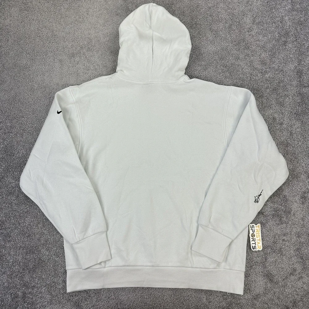 Nike Sabrina Ionescu Hoodie Mens XL White Swoosh Basketball Pullover Sideline